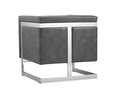 PB-06YVE Arm Chair- Stainless Steel