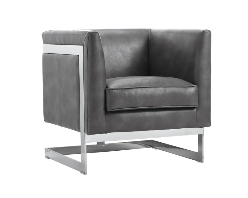 PB-06YVE Arm Chair- Stainless Steel