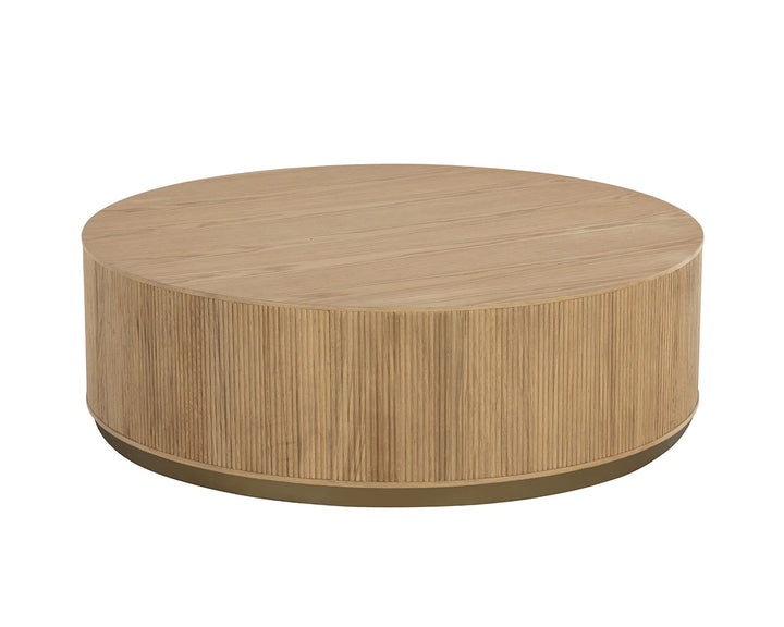 buy round wood coffee table