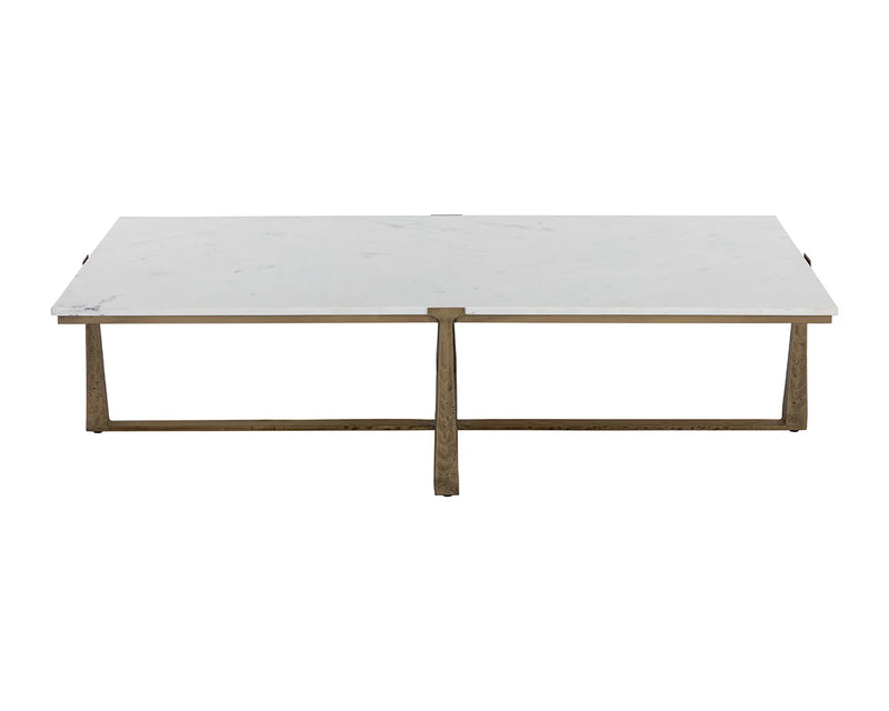 PB-06COW Rectangular Coffee Table - 64``W