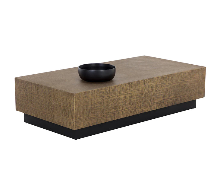 PB-06ALB Rectangular Coffee Table - 60``W