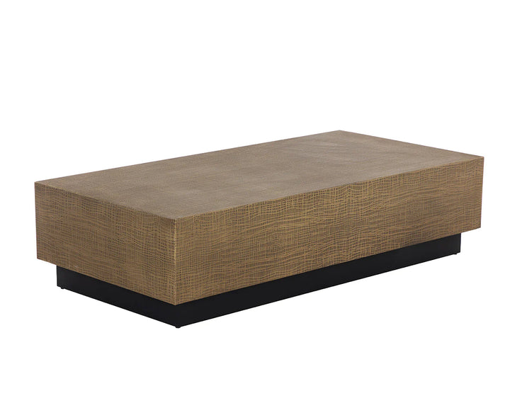 PB-06ALB Rectangular Coffee Table - 60``W