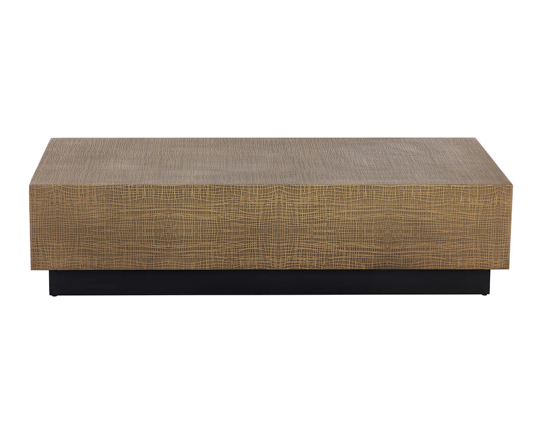 PB-06ALB Rectangular Coffee Table - 60``W