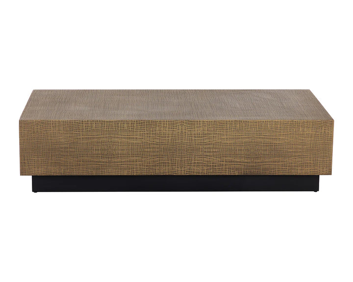 PB-06ALB Rectangular Coffee Table - 60``W