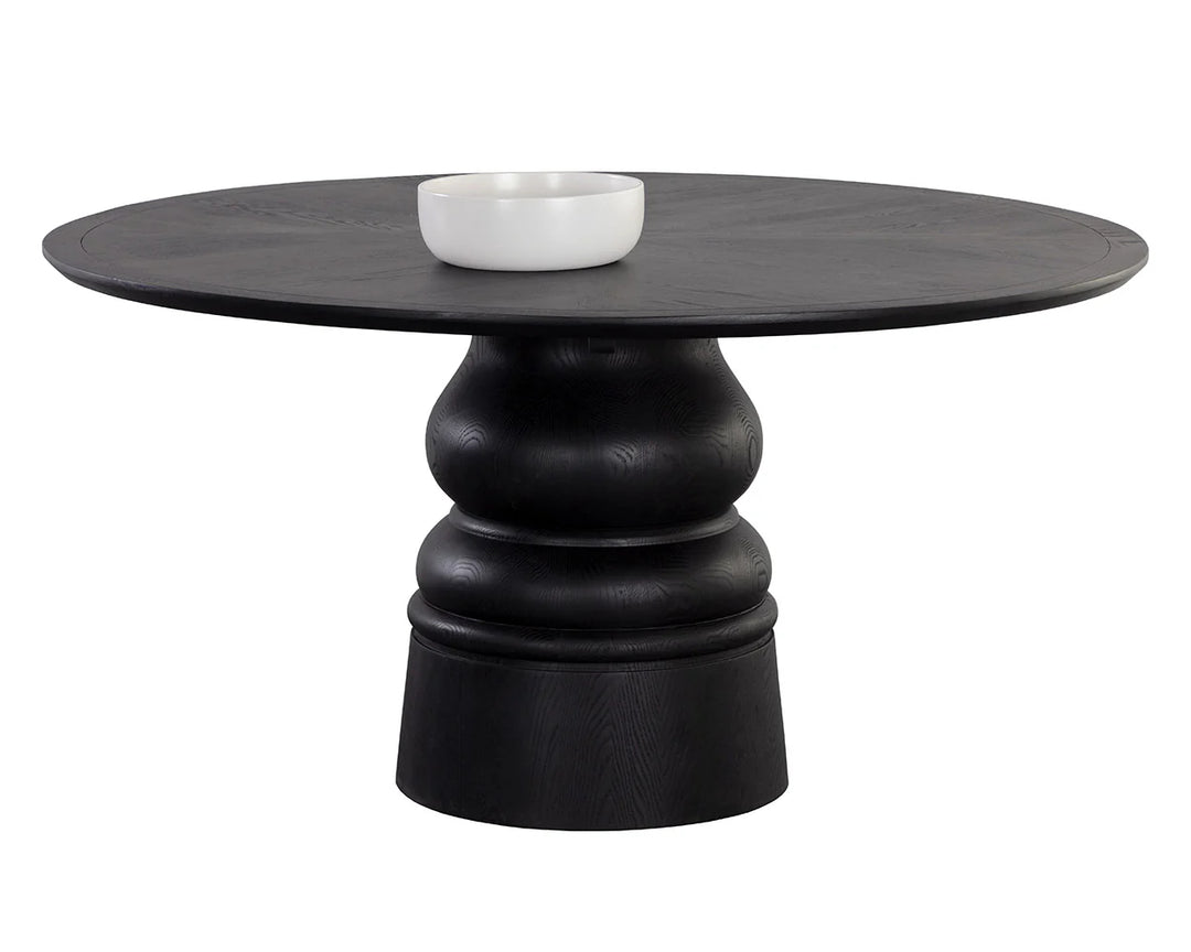 PB-06QUIN Round Dining Table - 60"D