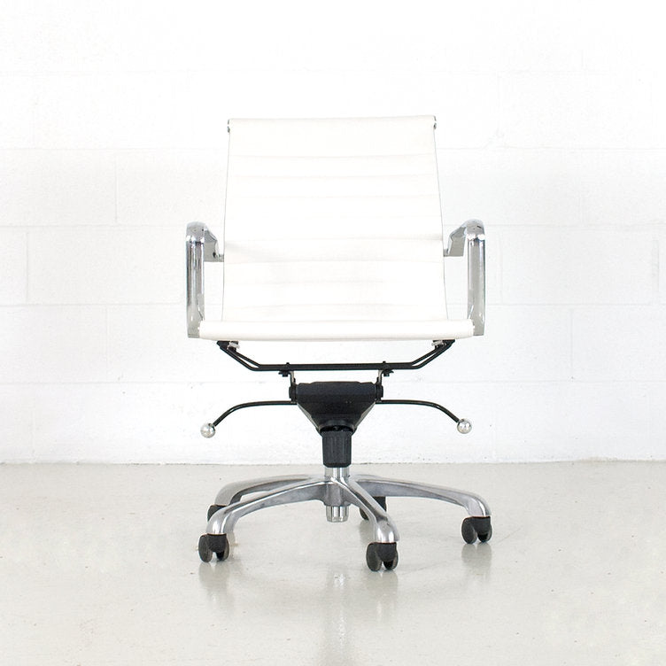 PB-20  Office Class Chair with Leatherette seat -N0062