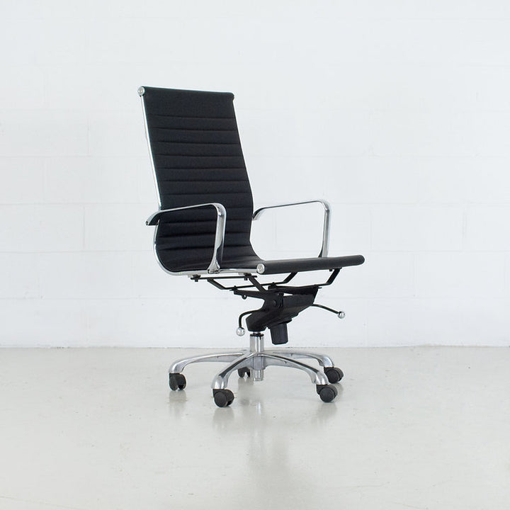 PB-20  Office Class Chair with Leatherette seat -N0062