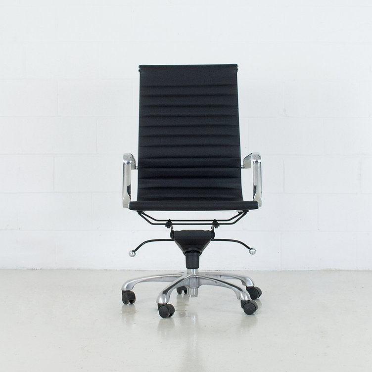 PB-20  Office Class Chair with Leatherette seat -N0062