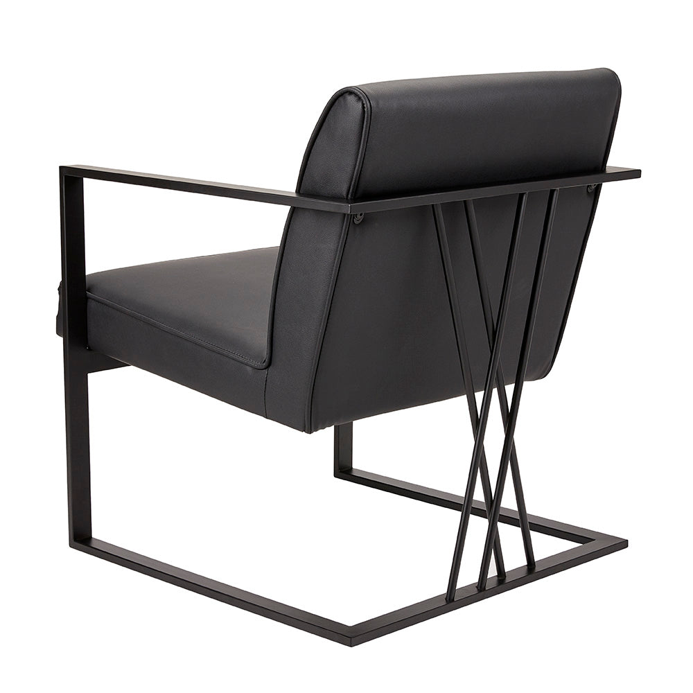 PB-11FAIR Accent Chair- Black