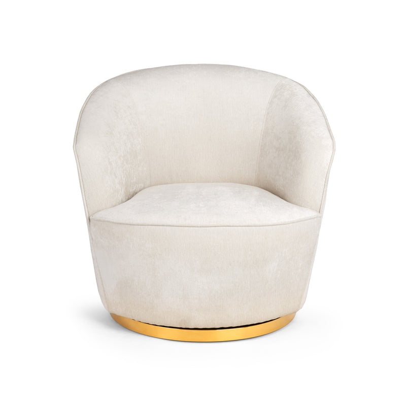 PB-11LUC Swivel Chair - Gold