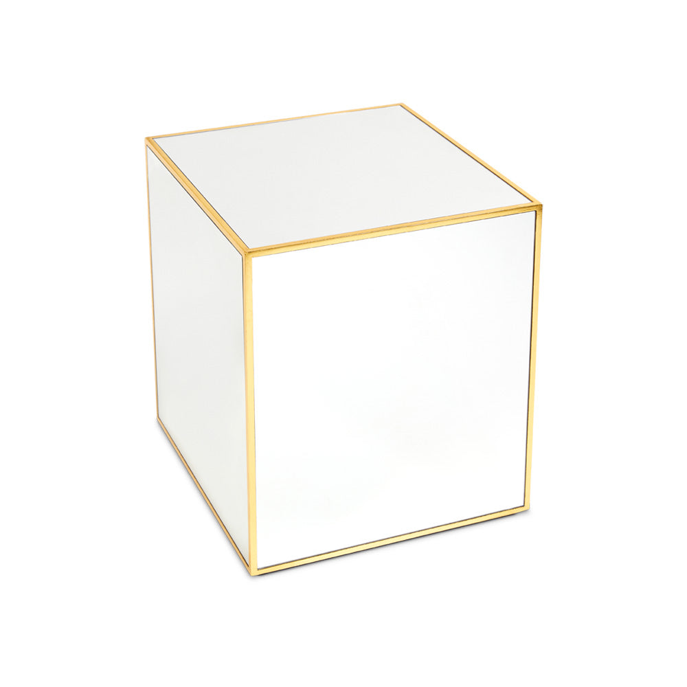 PB-11 Mirror Cube Side Table