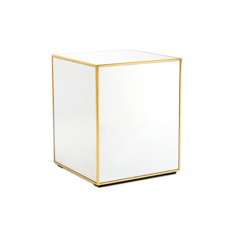 PB-11 Mirror Cube Side Table