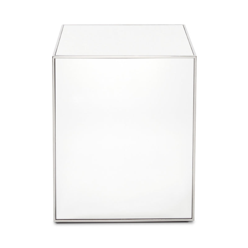 PB-11 Mirror Cube Side Table