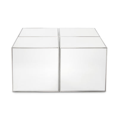 PB-11 Cube Mirror Coffee Table - 35.5