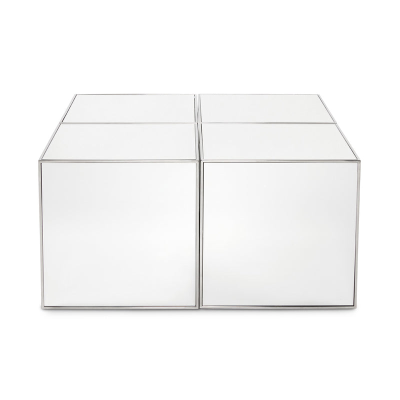 PB-11 Cube Mirror Coffee Table - 35.5