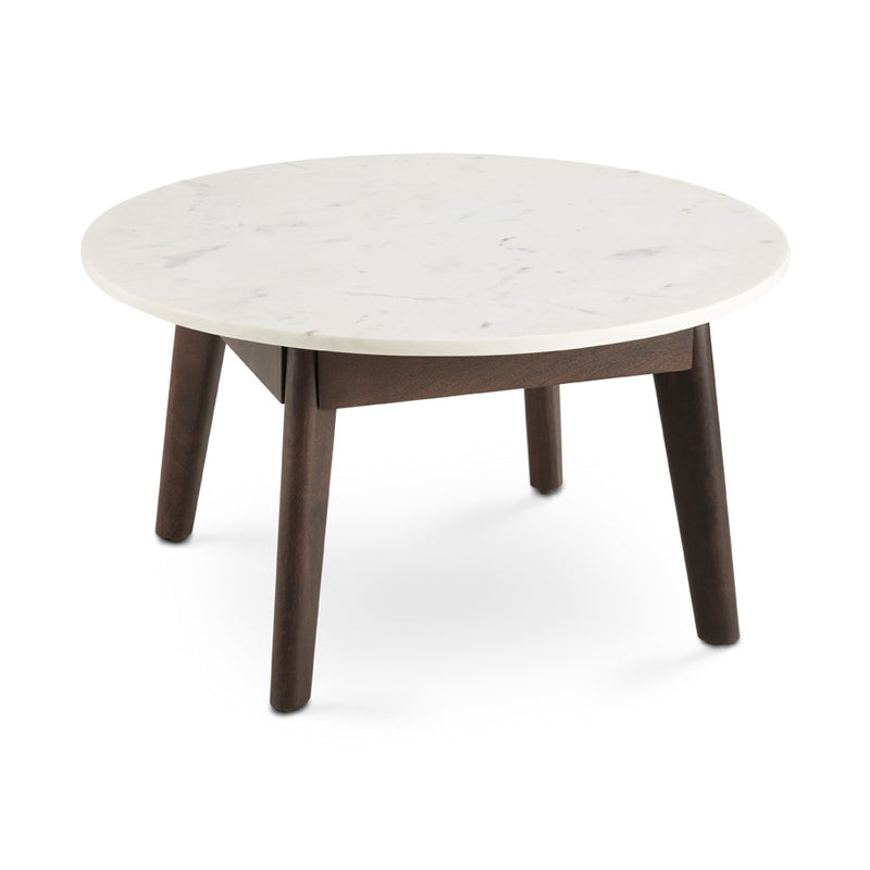 PB-11ERI Round Marble Top  Coffee Table- 29.5D