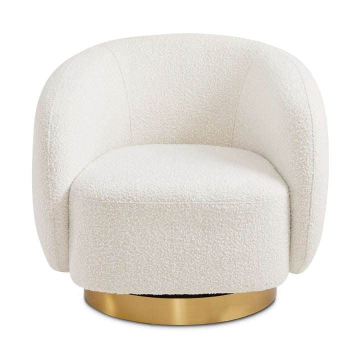 PB-11ASP Swivel Chair- Boucle Fabric