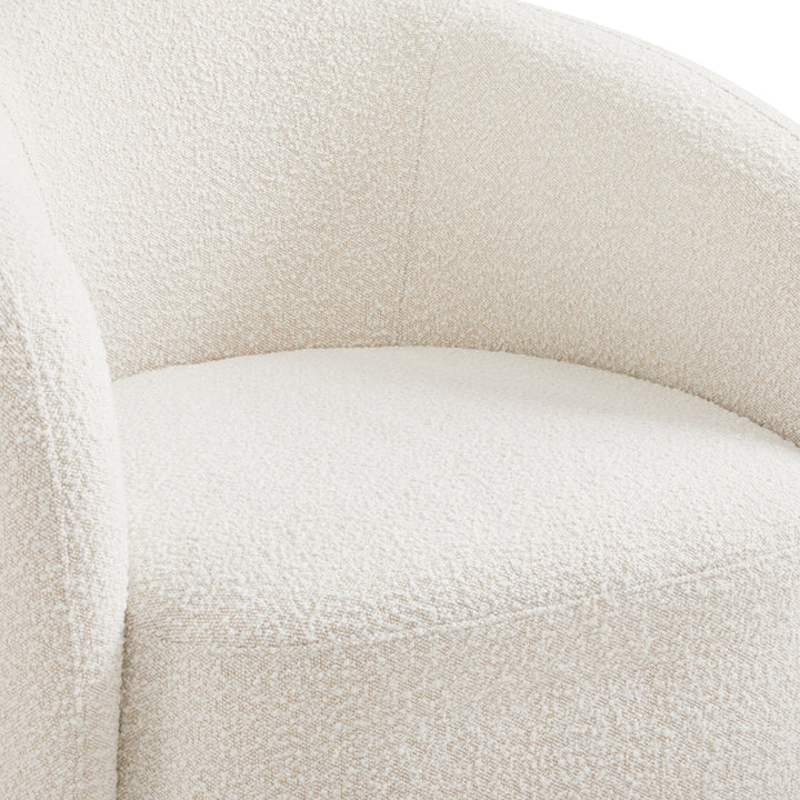 PB-11ASP Swivel Chair- Boucle Fabric