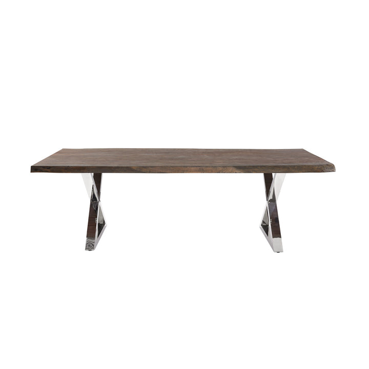 PB-11 Organic Live Edge Dining Table 84″