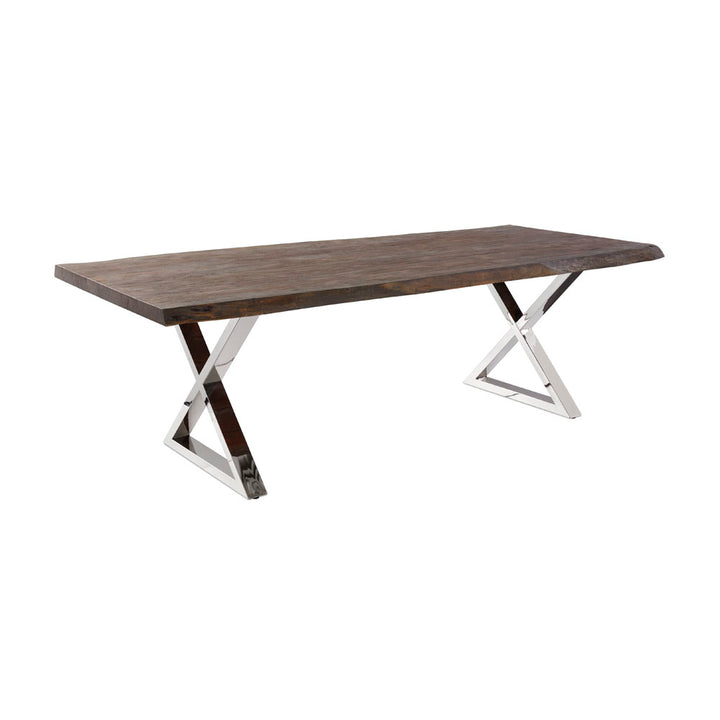 PB-11 Organic Live Edge Dining Table 84″