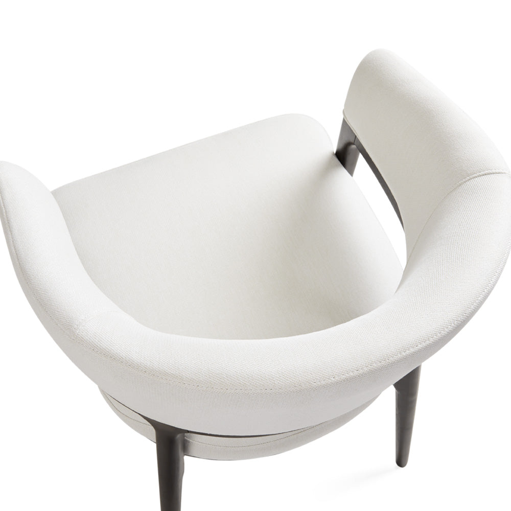 PB-11ERI Dining Chair - White Linen