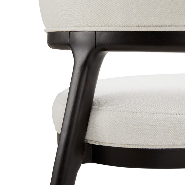 PB-11ERI Dining Chair - White Linen