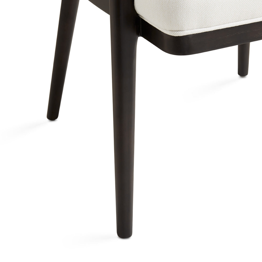 PB-11ERI Dining Chair - White Linen