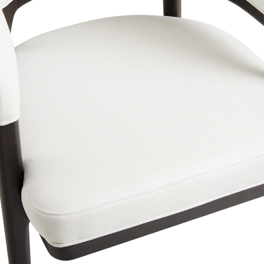 PB-11ERI Dining Chair - White Linen