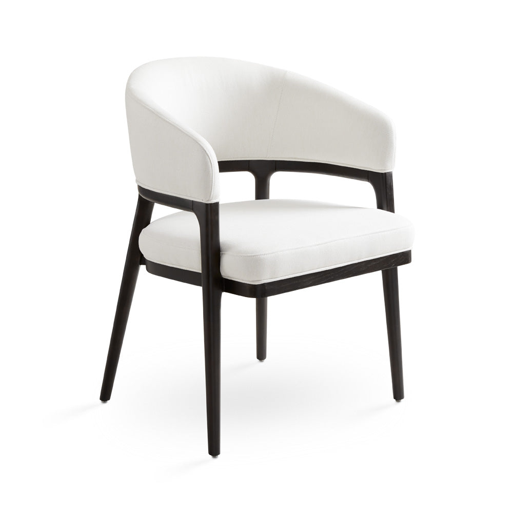 PB-11ERI Dining Chair - White Linen