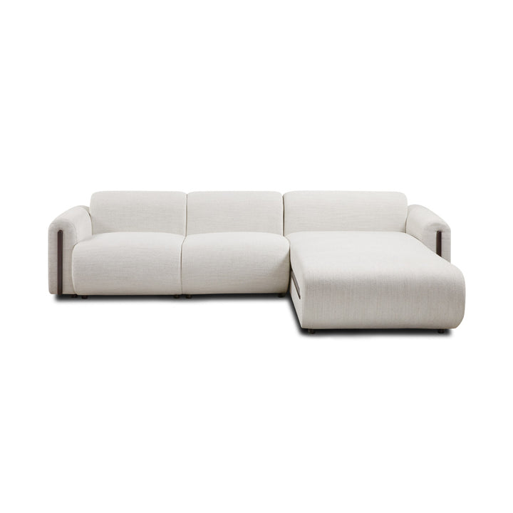 PB-11BRE Linen Sectional - 123"W - call for stock