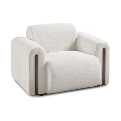 PB-11BRE Linen Lounge Chair - 44"w