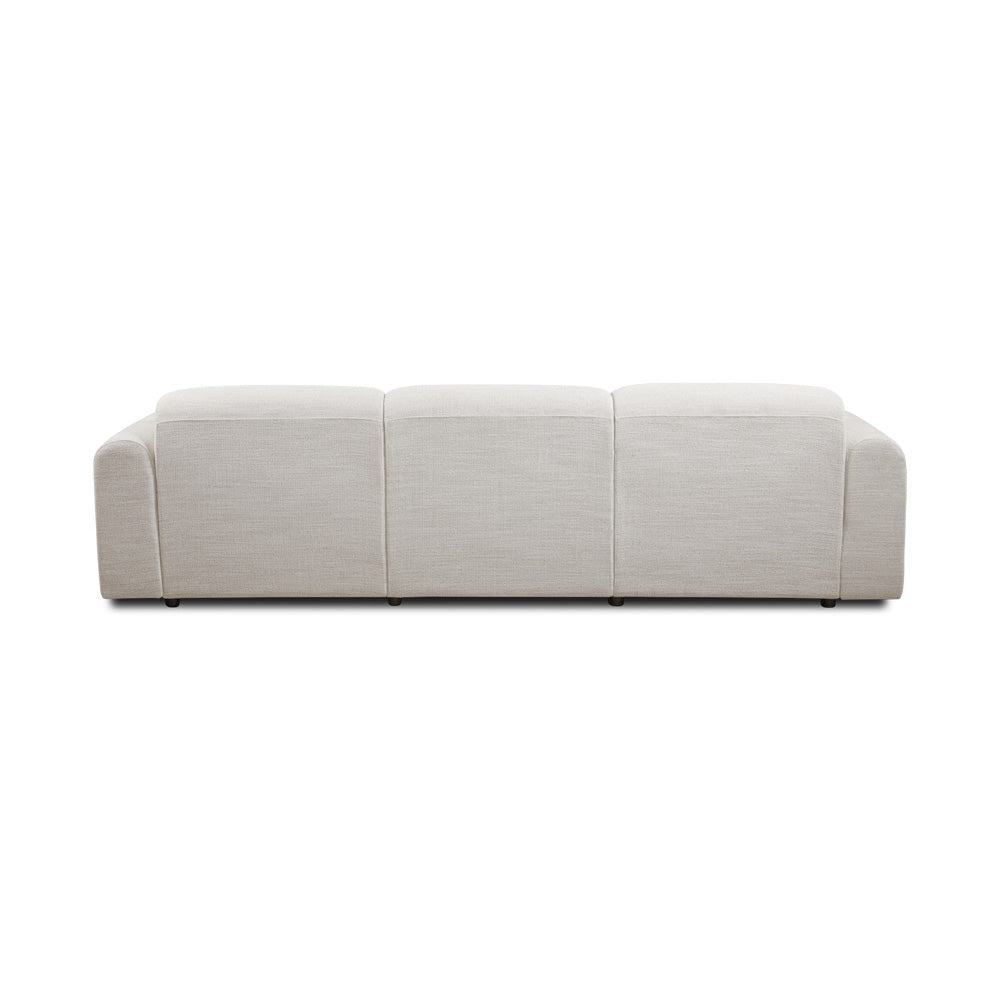 PB-11BRE Linen Sofa -112"W - call for stock