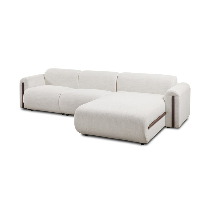 PB-11BRE Linen Sectional - 123"W - call for stock