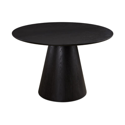 PB-11JAG Round Wood Top Dining Table -48D