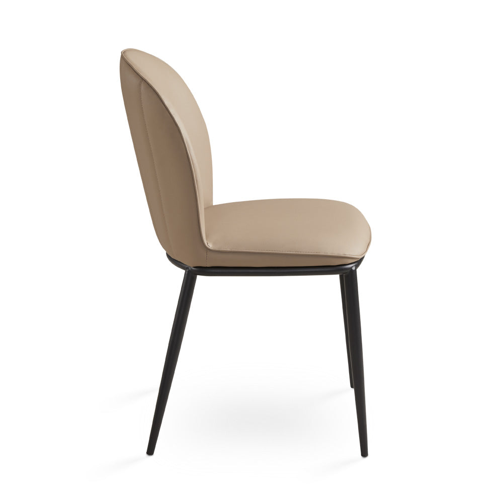 PB-11ANG Dining Chair - Faux Leather