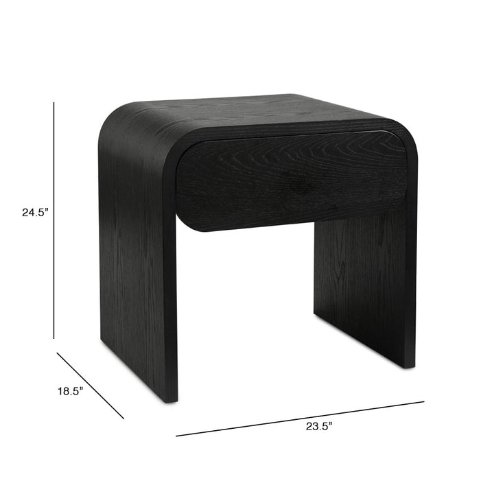 PB-11ELV Night Stand - Black