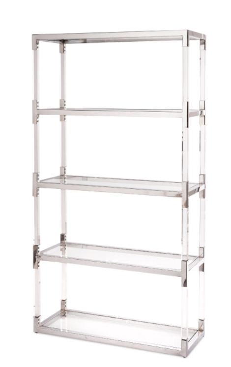 PB-10-3656-17 Etagere with Acrylic Legs