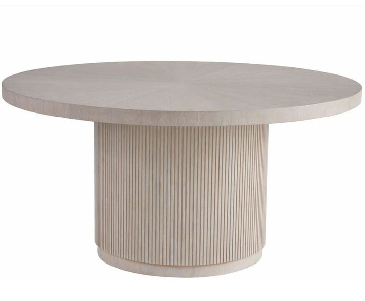 PB-01-Avaline Carmen Round Table - White Oak Finish 60"D