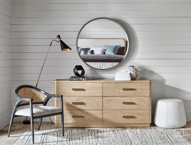 PB-01NOM Six Drawer Dresser