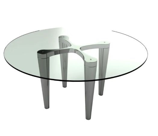 PB-26LAR Round Dining Table -60"D