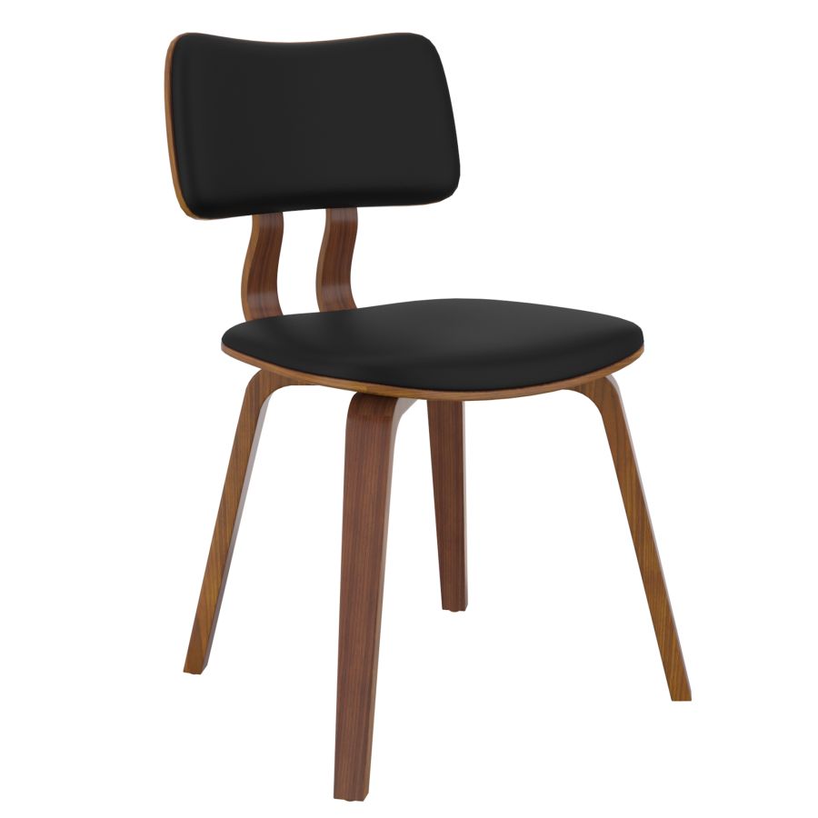 PB-07ZUN Dining Chair - Walnut