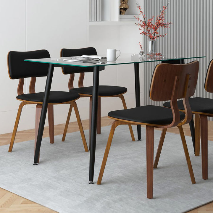 PB-07ZUN Dining Chair - Walnut