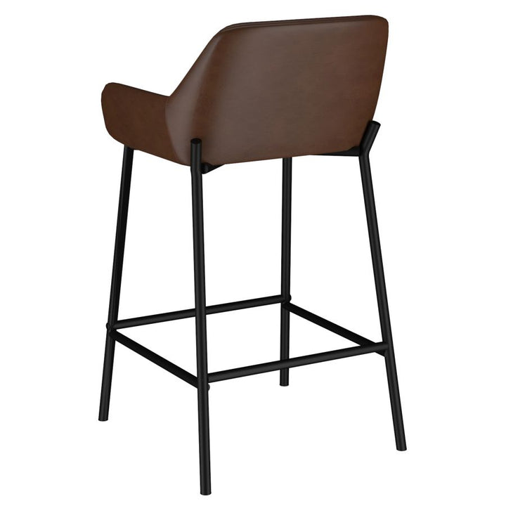 PB-07BAIL Counter Stool -26 in - SET OF 2  - Faux Leather