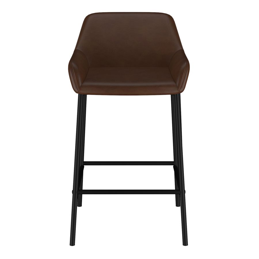 PB-07BAIL Counter Stool -26 in - SET OF 2  - Faux Leather