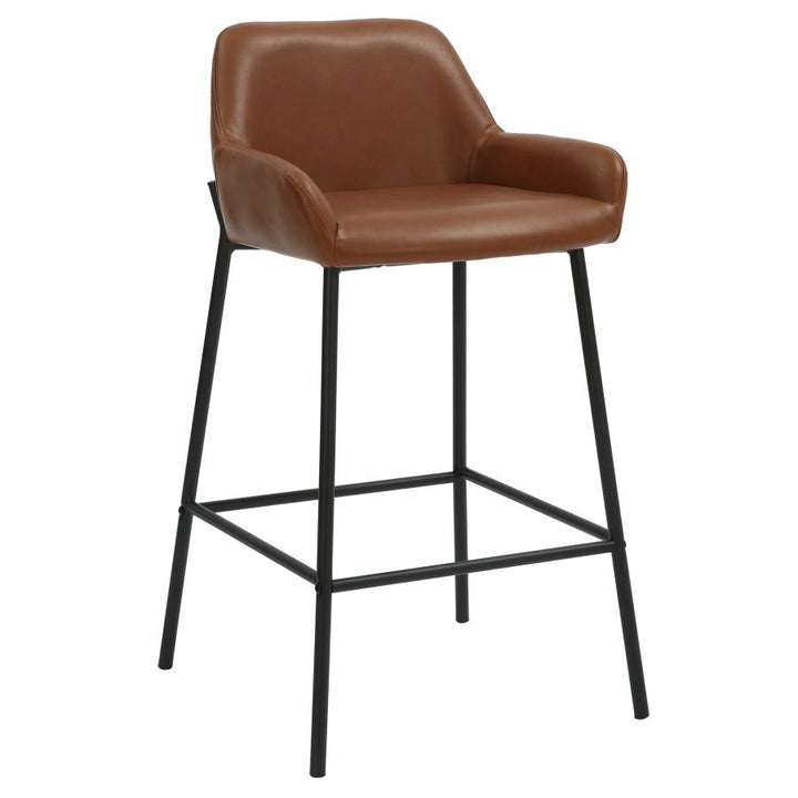 PB-07BAIL Counter Stool -26 in - SET OF 2  - Faux Leather