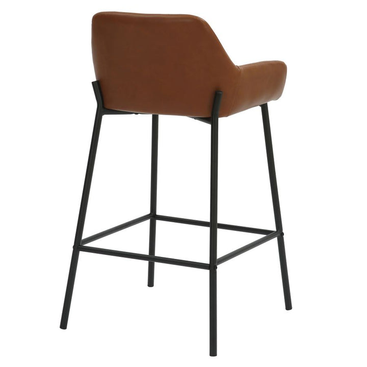 PB-07BAIL Counter Stool -26 in - SET OF 2  - Faux Leather