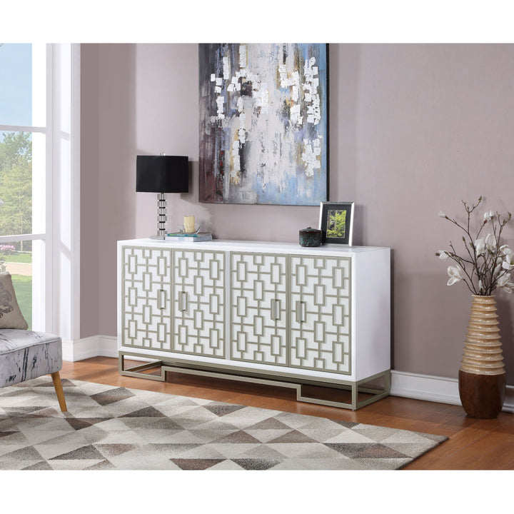 elegant media credenza