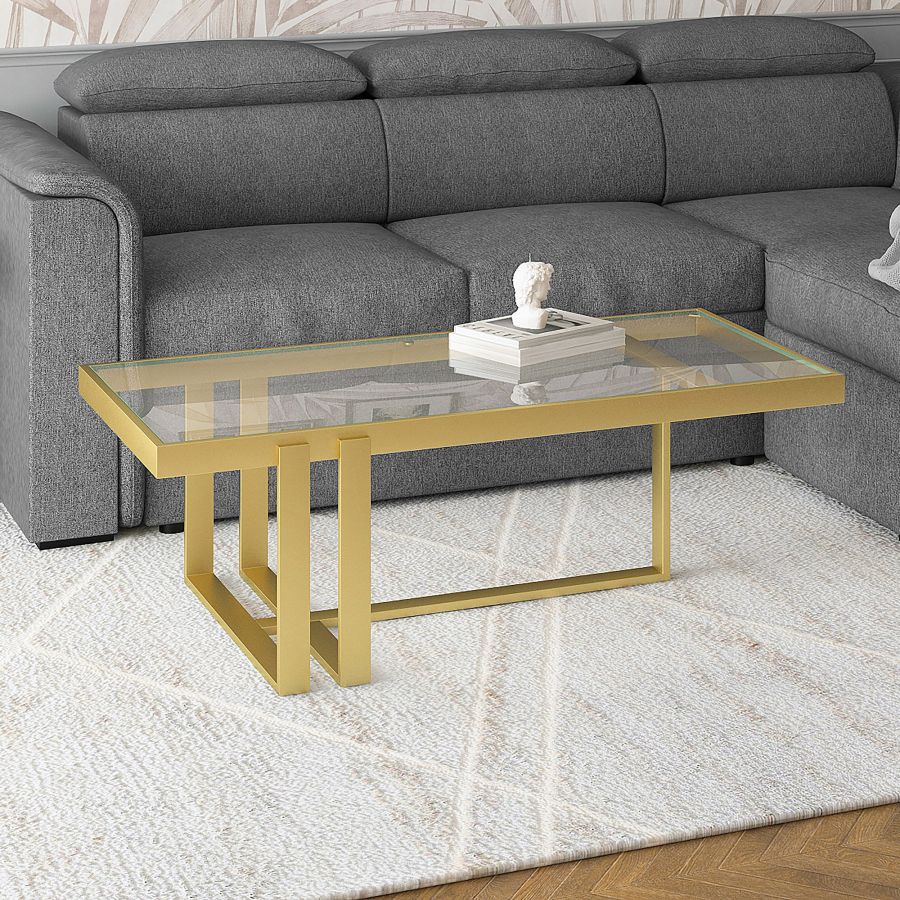 PB-07PAX Rectangular Coffee Table - 47.25W