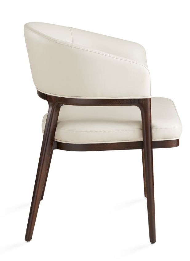 PB-11ERI Dining Chair - Aspen Taupe Faux Leather