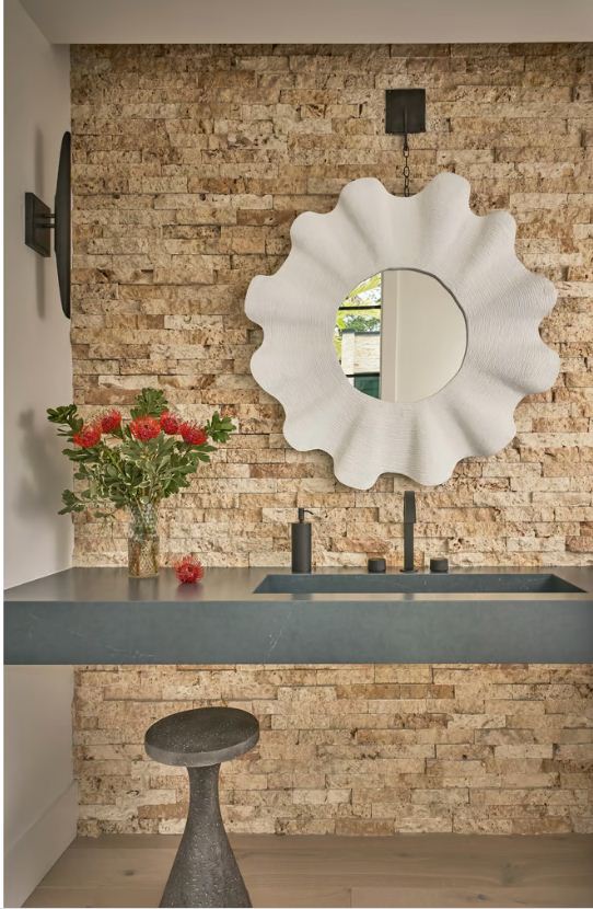 PB-01WEEK-U33002M Scallop Mirror